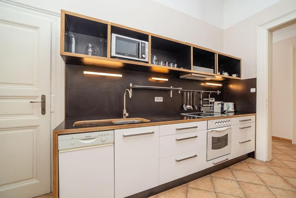 Large And Modern Apartment In The Heart Of פראג מראה חיצוני תמונה