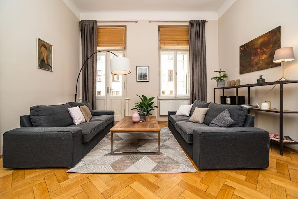 Large And Modern Apartment In The Heart Of פראג מראה חיצוני תמונה